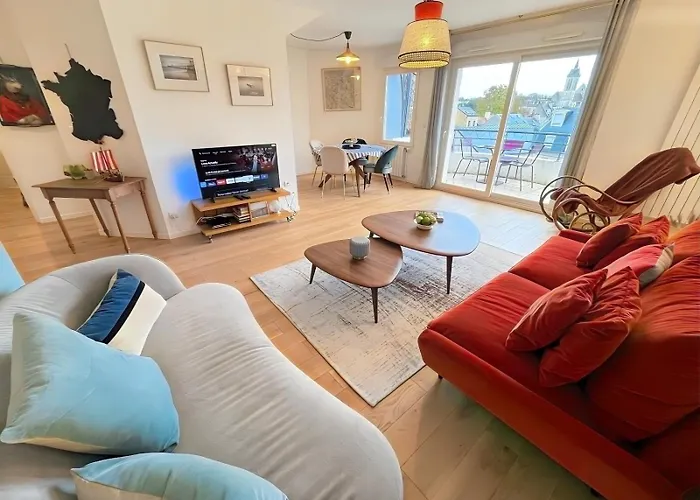 Calme Avec Balcon Prive & Vue Sur Caen